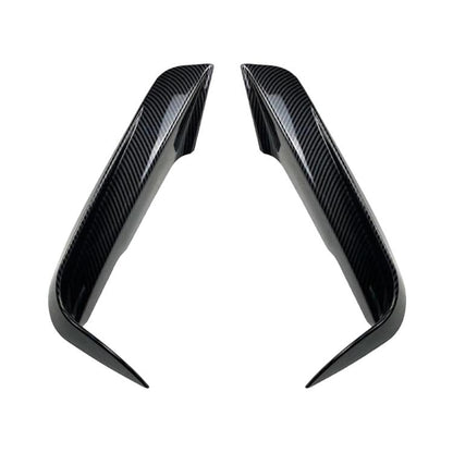 For BMW 3 Series F30/F31 M Pack 2013-2019 Car Modification Decals, Front Lip Black, Front Lip Carbon Fiber, Front Bumper Trim Black, Front Bumper Trim Carbon Fiber
