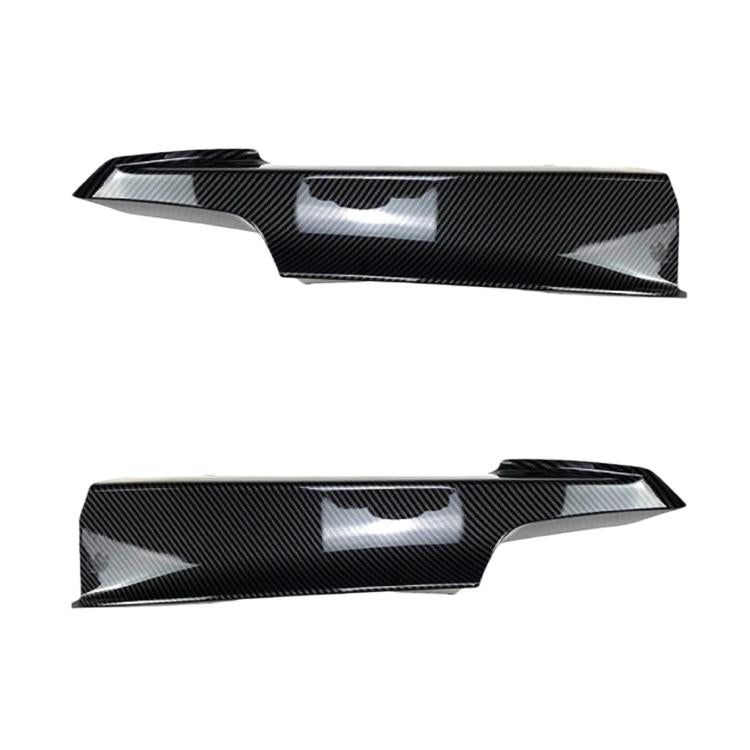 For BMW 3 Series F30/F31 M Pack 2013-2019 Car Modification Decals, Front Lip Black, Front Lip Carbon Fiber, Front Bumper Trim Black, Front Bumper Trim Carbon Fiber