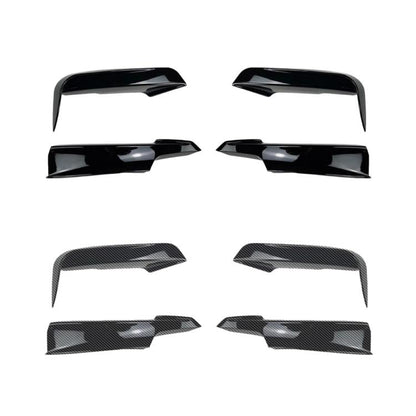 For BMW 3 Series F30/F31 M Pack 2013-2019 Car Modification Decals, Front Lip Black, Front Lip Carbon Fiber, Front Bumper Trim Black, Front Bumper Trim Carbon Fiber