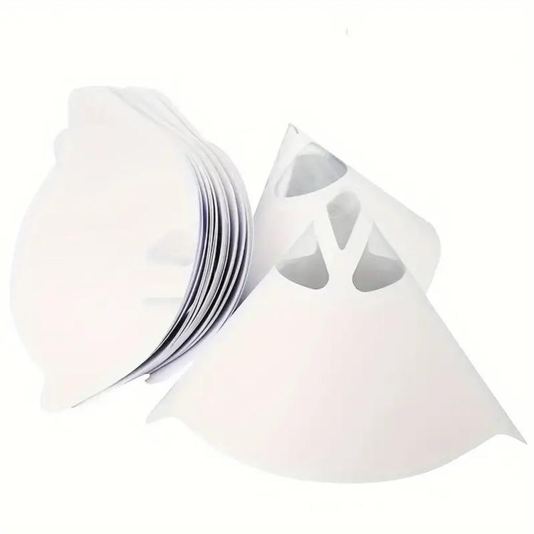 Disposable Paper Paint Strainers With Fine Nylon Mesh For Automotive & Painting Supplies, 100pcs / Pack