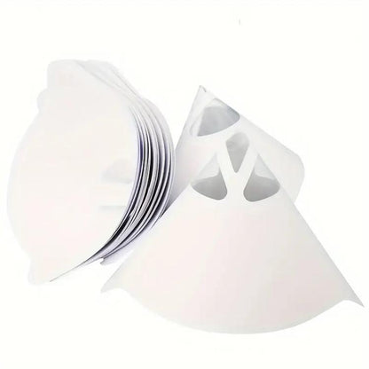 Disposable Paper Paint Strainers With Fine Nylon Mesh For Automotive & Painting Supplies, 100pcs / Pack