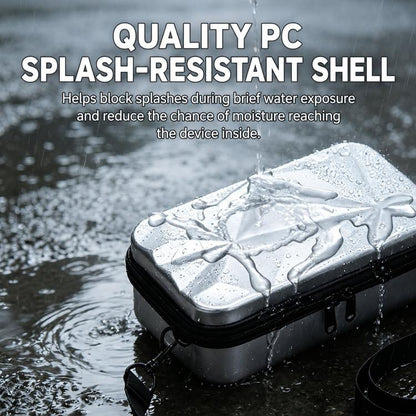 For DJI Osmo Pocket 4P Carrying Case Hard Shell Waterproof Storage Bag With Strap