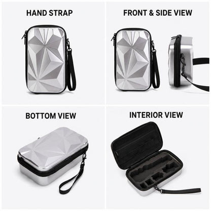 For DJI Osmo Pocket 4P Carrying Case Hard Shell Waterproof Storage Bag With Strap