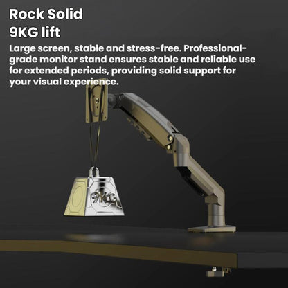 NORTH BAYOU Computer Monitor Height Adjustable Stand Omnidirectional Robotic Arm