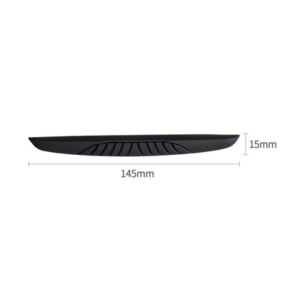 D-39 6pcs / Set Car Rearview Mirror & Door Edge Anti-Collision Strip Anti-Scratch Door Decor Sticker
