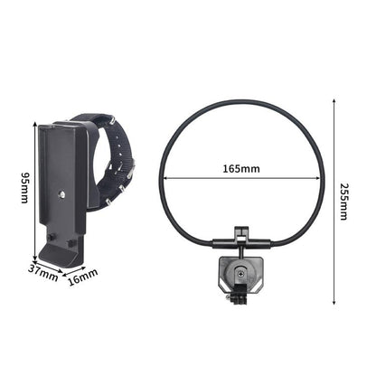 For Insta360 Luna Ultra Neck Mount And Wrist Strap Holder Kit Action Camera And Remote, 4-Piece Set, 5-Piece Set