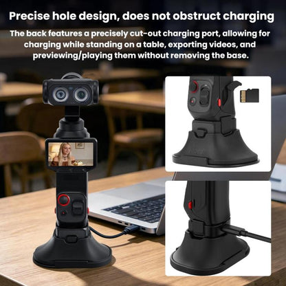 For Insta360 Luna Ultra BRDRC Desktop Detachable Adhesive Mounting Base