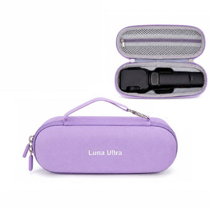For Insta360 Luna Ultra Carrying Case Portable Hard Shell Storage Bag, Black, Gray, Purple, Pink, With Shoulder Strap Black, With Shoulder Strap Gray, With Shoulder Strap Purple, With Shoulder Strap Pink