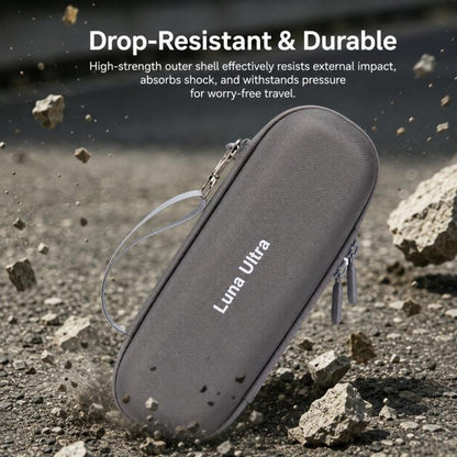 For Insta360 Luna Ultra Carrying Case Portable Hard Shell Storage Bag, Black, Gray, Purple, Pink, With Shoulder Strap Black, With Shoulder Strap Gray, With Shoulder Strap Purple, With Shoulder Strap Pink