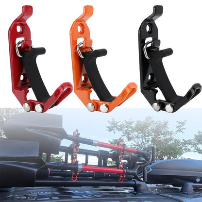 Zinc Alloy Fire-fighting Equipment Fixing Roof Rack Multi-functional Clamp, Red 2pcs /Set, Red 4pcs /Set, Red 6pcs /Set, Orange 2pcs /Set, Orange 4pcs /Set, Orange 6pcs /Set, Black 2pcs /Set, Black 4pcs /Set, Black 6pcs /Set