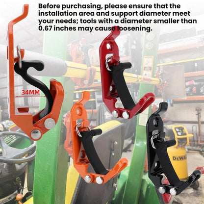 Zinc Alloy Fire-fighting Equipment Fixing Roof Rack Multi-functional Clamp, Red 2pcs /Set, Red 4pcs /Set, Red 6pcs /Set, Orange 2pcs /Set, Orange 4pcs /Set, Orange 6pcs /Set, Black 2pcs /Set, Black 4pcs /Set, Black 6pcs /Set