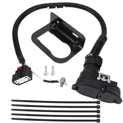 Automotive Plug-and-play Trailer Plug Socket Connector Wiring Harness, BL3Z-13A576-B, 9L3Z-15A416-A