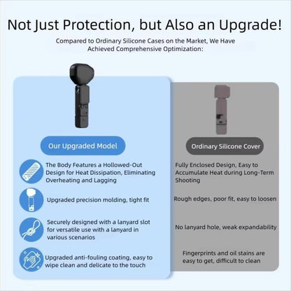 For DJI Osmo Pocket 4P CYNOVA Silicone Protective Case Screen Body Protective Cover