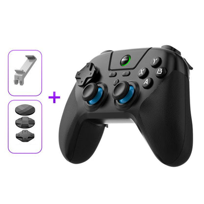 BSP G3 Tri-Mode Game Controller With Carbon Joysticks Macro Keys For PC / Switch / PS4 / iOS & Android, With Stand White, With Stand Black, With Stand Pink, With Stand Purple, With Receiver White, With Receiver Black, With Receiver Pink