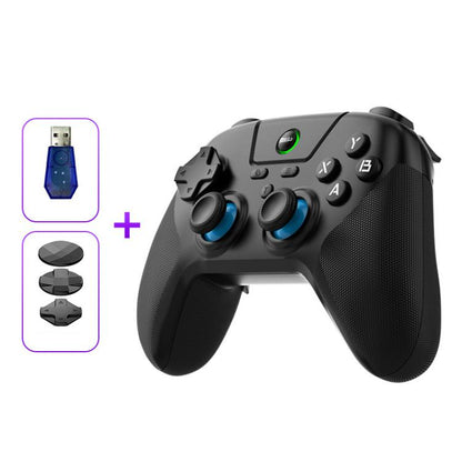 BSP G3 Tri-Mode Game Controller With Carbon Joysticks Macro Keys For PC / Switch / PS4 / iOS & Android, With Stand White, With Stand Black, With Stand Pink, With Stand Purple, With Receiver White, With Receiver Black, With Receiver Pink