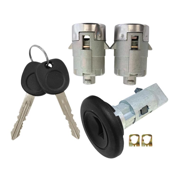 For Chevrolet / Cadillac Ignition Lock Cylinder & Left-Right Door Lock 707835 706592 598007, 707835 / 706592 / 598007