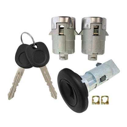 For Chevrolet / Cadillac Ignition Lock Cylinder & Left-Right Door Lock 707835 706592 598007, 707835 / 706592 / 598007