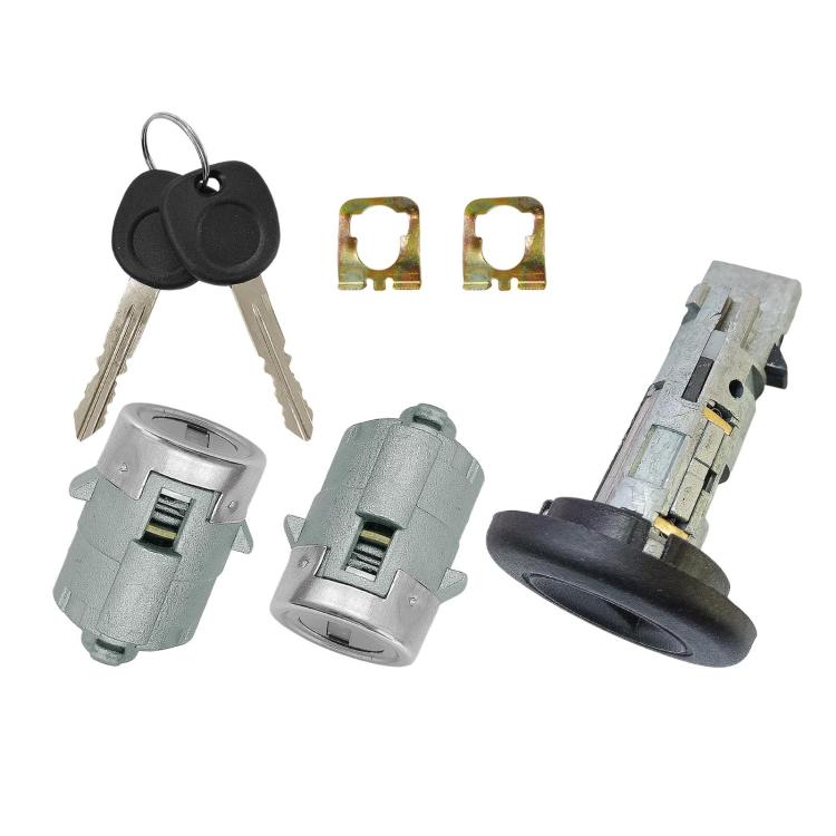 For Chevrolet / Cadillac Ignition Lock Cylinder & Left-Right Door Lock 707835 706592 598007, 707835 / 706592 / 598007