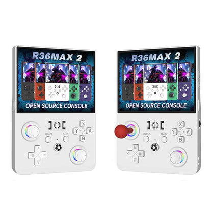 R36 MAX2 Retro Handheld Game Console 4.5inch Screen Linux Open Source, 2.4G WiFi Multiplayer, 64G, 128G