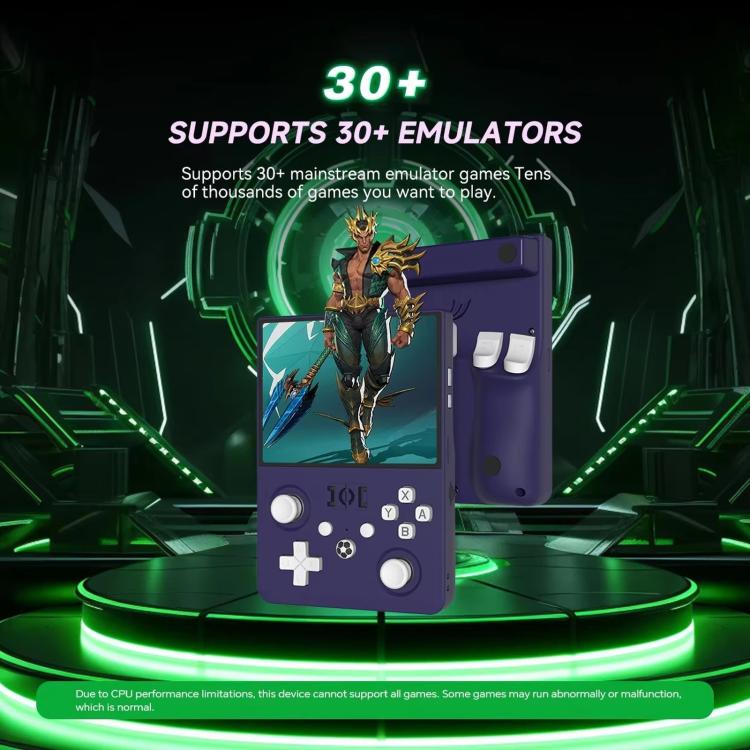 R36 MAX2 Retro Handheld Game Console 4.5inch Screen Linux Open Source, 2.4G WiFi Multiplayer, 64G, 128G