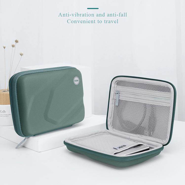 BUBM Hard EVA Shell Portable Hard Drive Case Shockproof Cable Organizer Electronics Accessories Bag