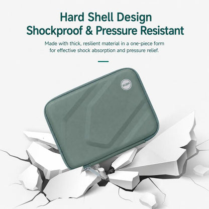 BUBM Hard EVA Shell Portable Hard Drive Case Shockproof Cable Organizer Electronics Accessories Bag