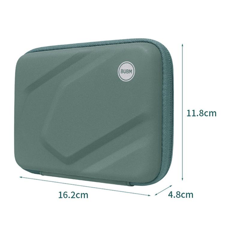 BUBM Hard EVA Shell Portable Hard Drive Case Shockproof Cable Organizer Electronics Accessories Bag