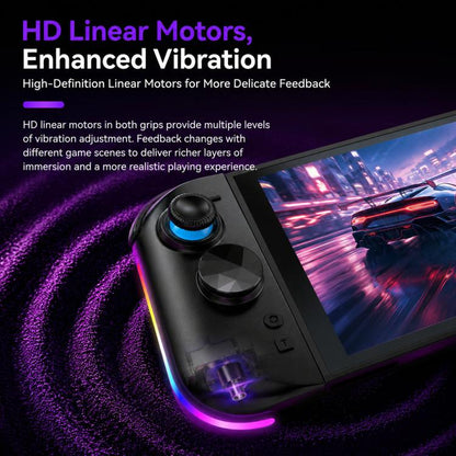 For Nintendo Switch 2 Left + Right Magnetic Controllers 9-Axis RGB Motion-Sensing Hall-Effect Joystick With Bluetooth 5.4 Wake-Up and Burst Fire Functionality