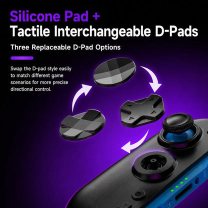 For Nintendo Switch 2 Left + Right Magnetic Controllers 9-Axis RGB Motion-Sensing Hall-Effect Joystick With Bluetooth 5.4 Wake-Up and Burst Fire Functionality