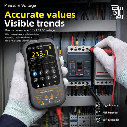 BSIDE SH8 Thermal Imaging Multimeter 2 In 1 Touchscreen HD Infrared Thermometer, SH8