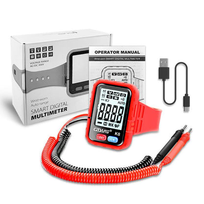High Precision Digital Wrist Multimeter Portable Smart Voltage & Resistance Tester, K8