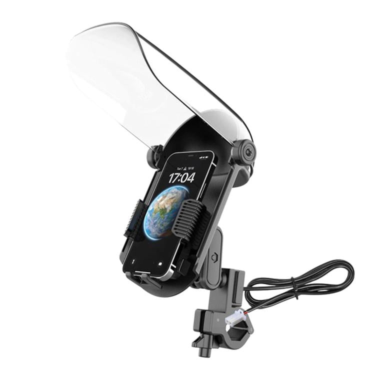Motorcycle & Electric Scooter Phone Mount With Sunshade Rainproof Cover, ZYM-MT, ZYM-MTC, ZYM-MTH, ZYM-MTHC, ZYM-DC