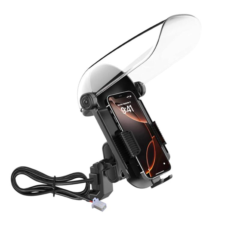 Motorcycle & Electric Scooter Phone Mount With Sunshade Rainproof Cover, ZYM-MT, ZYM-MTC, ZYM-MTH, ZYM-MTHC, ZYM-DC