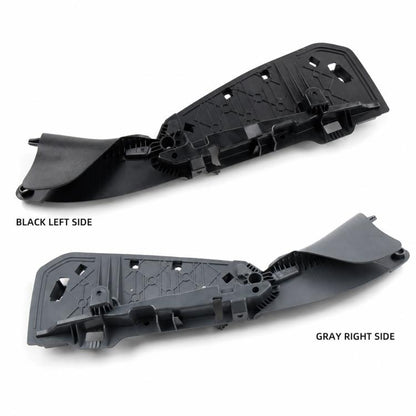For BMW 5 Series G68 Left-hand Drive Seat Side Bracket Cover 52105B360D1 / 52105B360D2, Original Model L Black, Original Model R Black, Original Model L Gray, Original Model R Gray, Improved Model L Black, Improved Model R Black, Improved Model L Gray