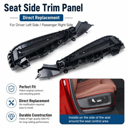 For BMW X5 G05 / G18 Left-hand Drive Seat Side Bracket Cover, Original Model Left, Original Model Right, Modified Model Left, Modified Model Right
