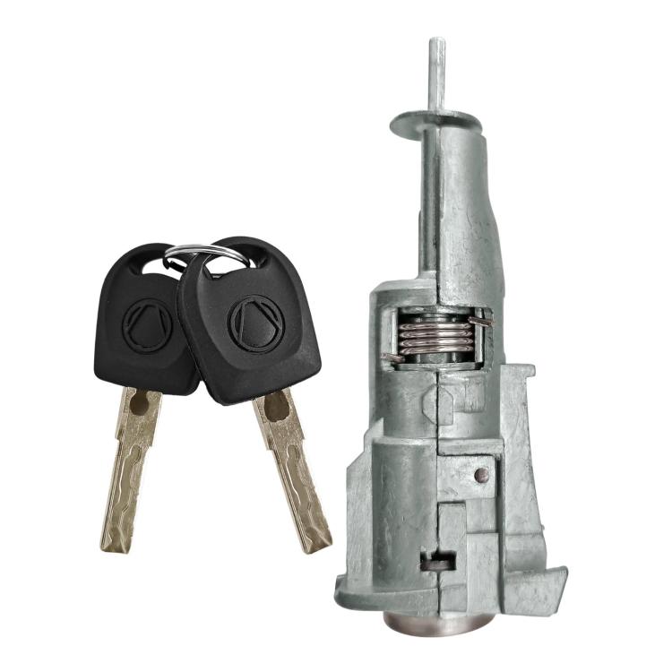 For Skoda Car Door Lock Cylinder With Keys 1Z0837167C 6Y0898167E, 1Z0837167C