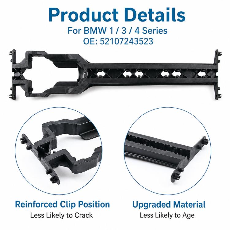 For BMW F20 / F36 / F34 / F30 Seat Motor Adjustment Rail 52107243523