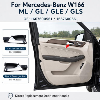 For Mercedes-Benz W166 / GL350 / GLS400 / GLE400 Left-hand Drive Door Handle Controller Assembly 1667600561 / 1667600661, Left, Right