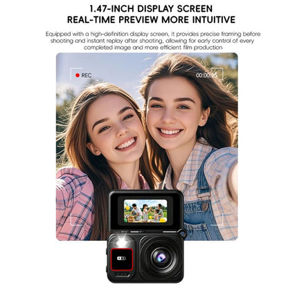Mini HD Pocket Camera for Selfies and Video Recording Student Camera
