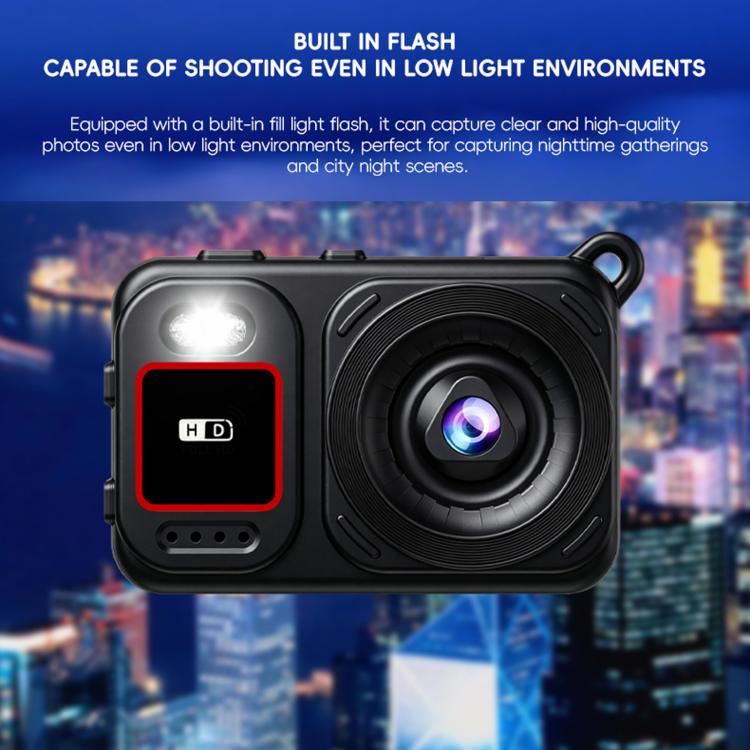Mini HD Pocket Camera for Selfies and Video Recording Student Camera
