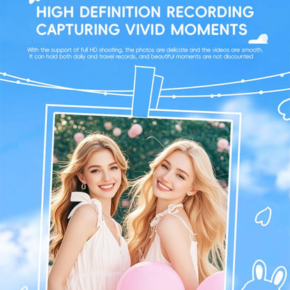 Mini HD Pocket Camera for Selfies and Video Recording Student Camera