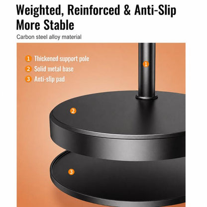 Liftable Fill Light Stand For Mobile Live Streaming Rotatable Overhead Shooting Live Bracket, 16cm, 26cm
