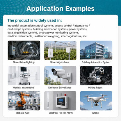 Industrial Serial To WiFi Ethernet Converter 2.4G 300Mbps Wireless Bridge Router, VONETS VAP11S-232 External Antenna, VONETS VAP11S-D232 Internal Antenna