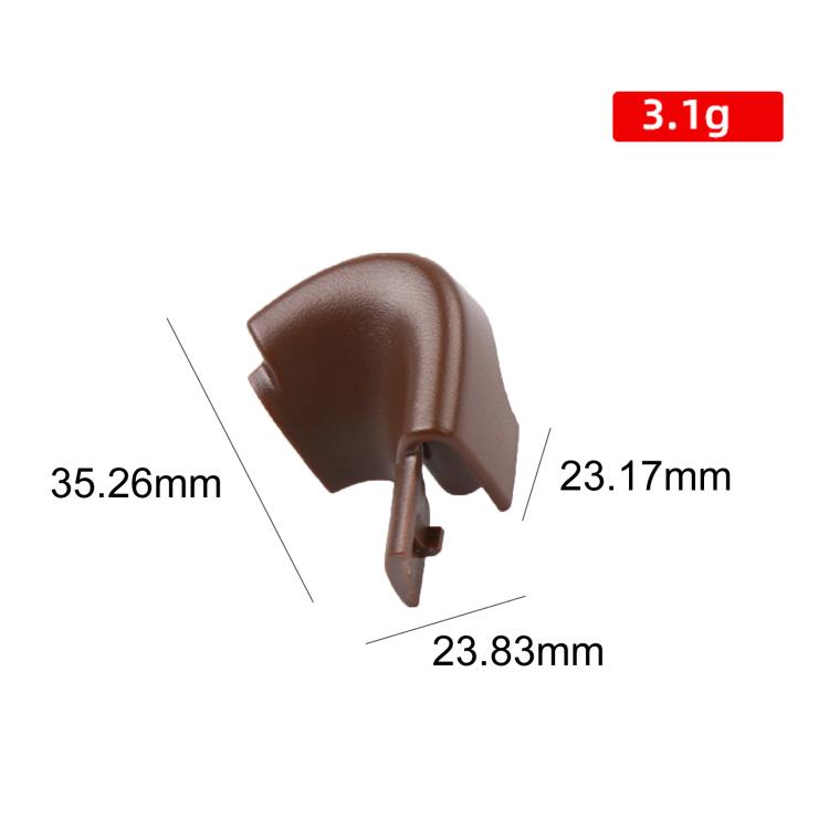 For Mercedes-Benz S-Class W222 / 213 / 463 Left-Hand Drive Rear Seat Belt Guide Cover 222 868 0722 / 222 868 0822