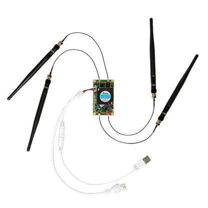 Dual Band WiFi Module Industrial Serial To Ethernet Bridge Router, VM5G-FAN