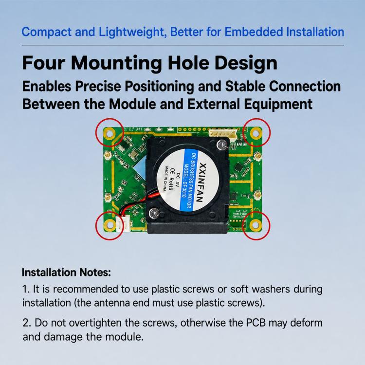 Dual Band WiFi Module Industrial Serial To Ethernet Bridge Router, VM5G-FAN