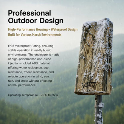 Outdoor Wireless Bridge 1200Mbps Dual Band WiFi AP Bridge CPE 2 Gigabit Ports PoE, VBGO1200