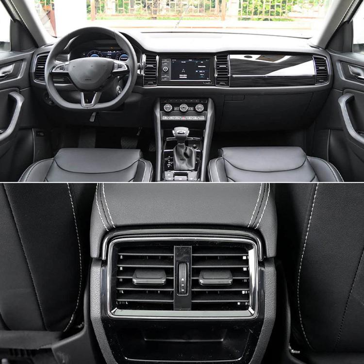 For Skoda Kodiaq Left-Hand Drive Quick Install Air Vent Grille Paddles 56G819701, Front Left, Front Right, Center Left, Center Right, Rear Left, Rear Right