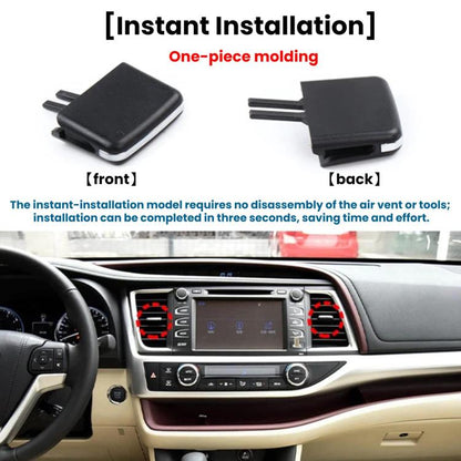 For Toyota Highlander Left-Hand Drive Air Conditioning Vent Direction Adjustment Paddles 55670-0E090, Center L, Center R