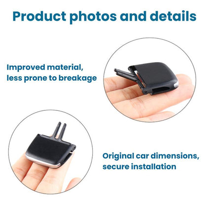 For Volvo Left-Hand Drive Quick-Install Air Conditioning Vent Paddle Shifters 32348330, XC90, V90 Rear Seats